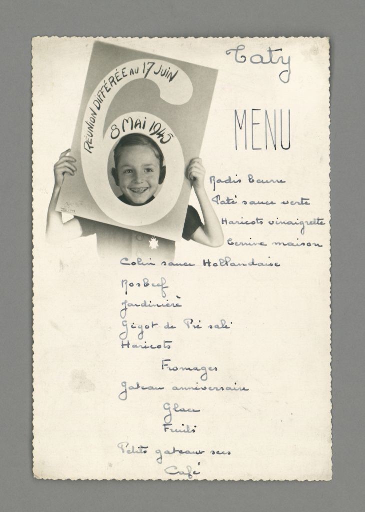 Un Menu Du 8 Mai 1945 Quand La Grande Et La Petite Histoires Se Rejoignent Happy Apicius Le Blog Du Fonds Gourmand